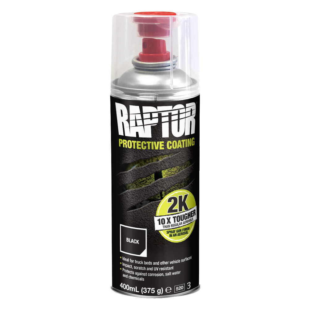 U-POL RAPTOR® 2K Spraydose für Ladeflächenschutz